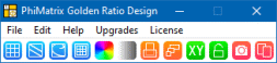 Golden Ratio Control Window