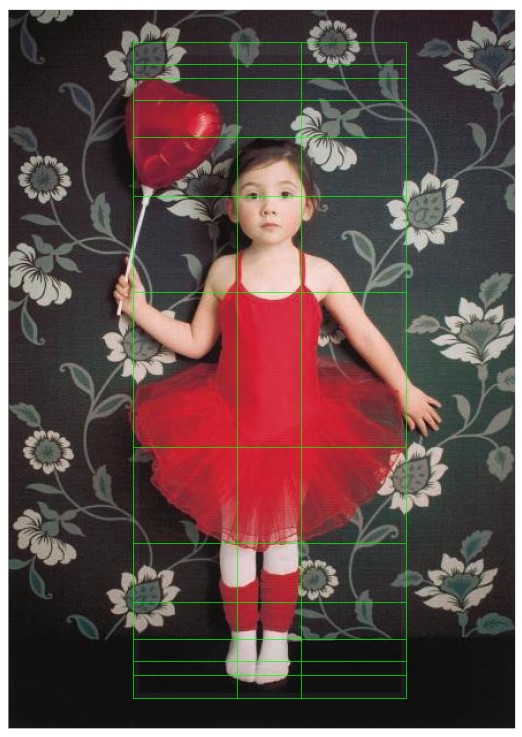  Ballerina C with golden ratio lines