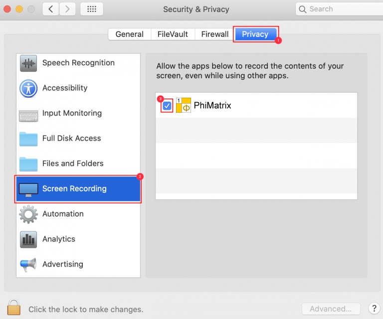 how to screen record on macos catalina
