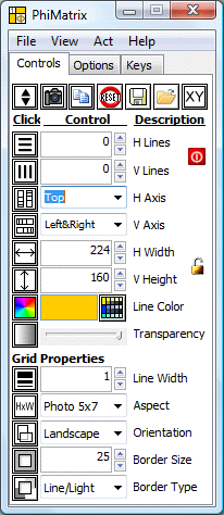 PhiMatrix matte settings