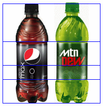 Pepsi bottle showing golden ratio in design