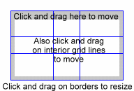 PhiMatrix grid handles