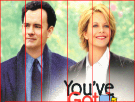 you've got mail movie poster showing golden ratio design