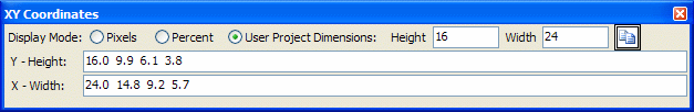 PhiMatrix data window